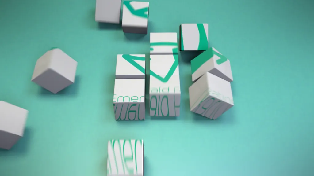 Emerald Rating Cubes