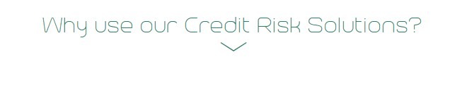 Why use our Credit Risk Solutions